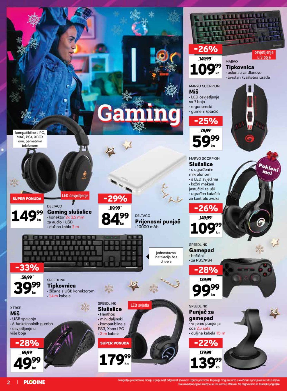 Plodine Božićni pokloni 10.12.-31.12.2020.