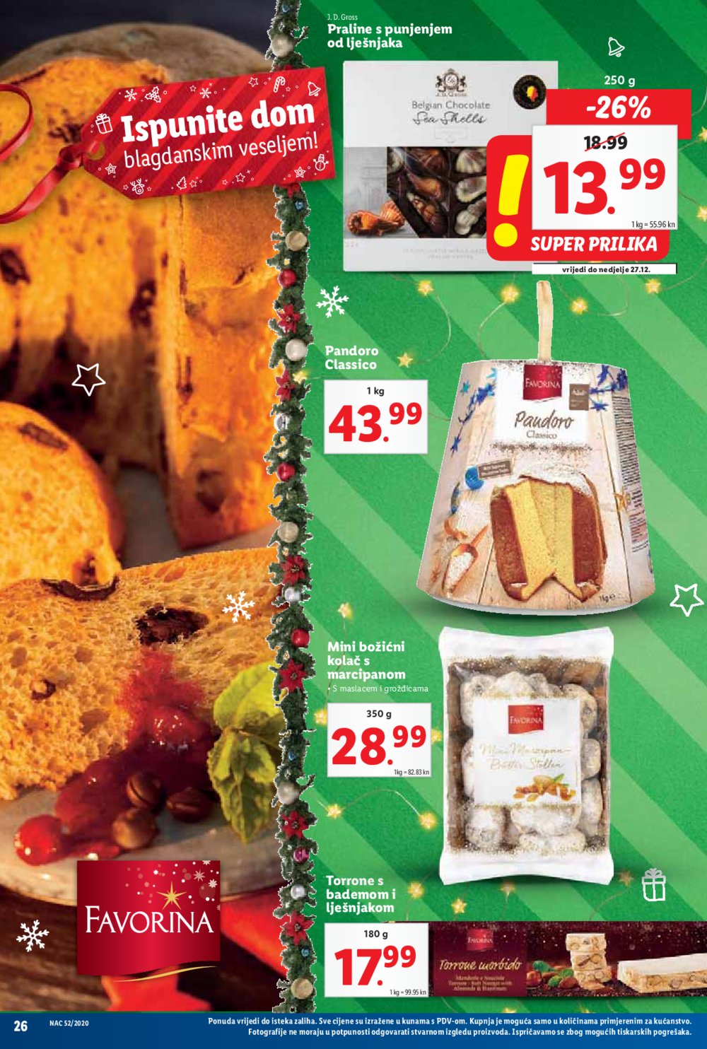 Lidl katalog Akcija 21.12.-27.12.2020.