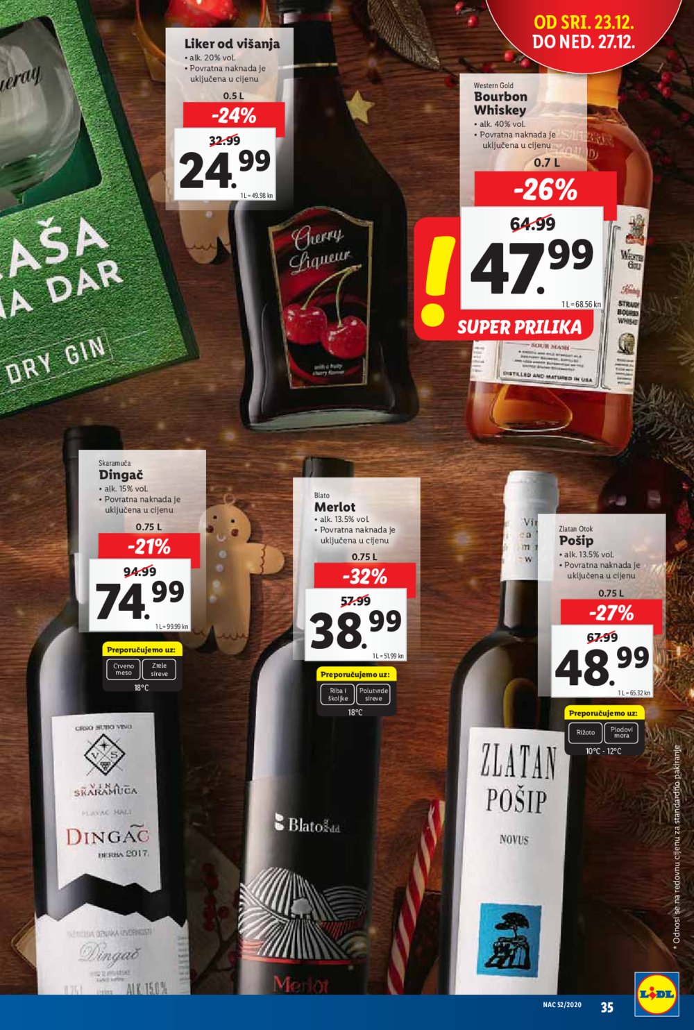 Lidl katalog Akcija 21.12.-27.12.2020.