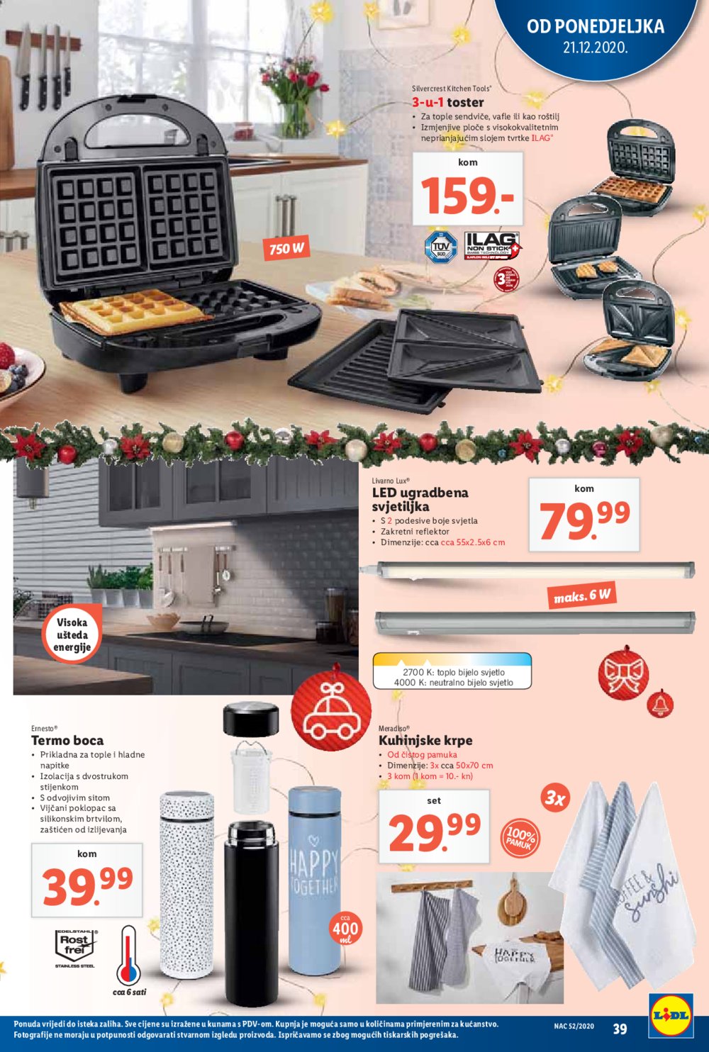 Lidl katalog Akcija 21.12.-27.12.2020.