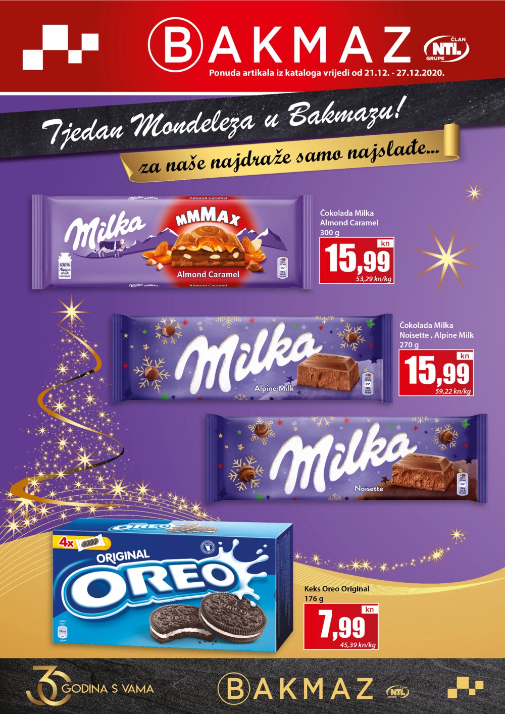 Bakmaz letak Tjedan Mondeleza 21.12.-27.12.2020.