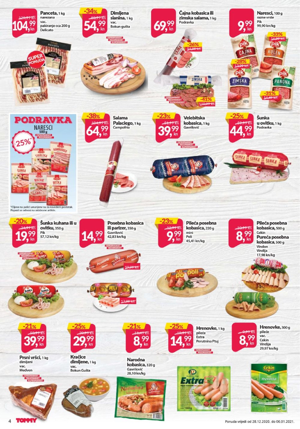 Tommy katalog Akcija 28.12.2020.-06.01.2021.