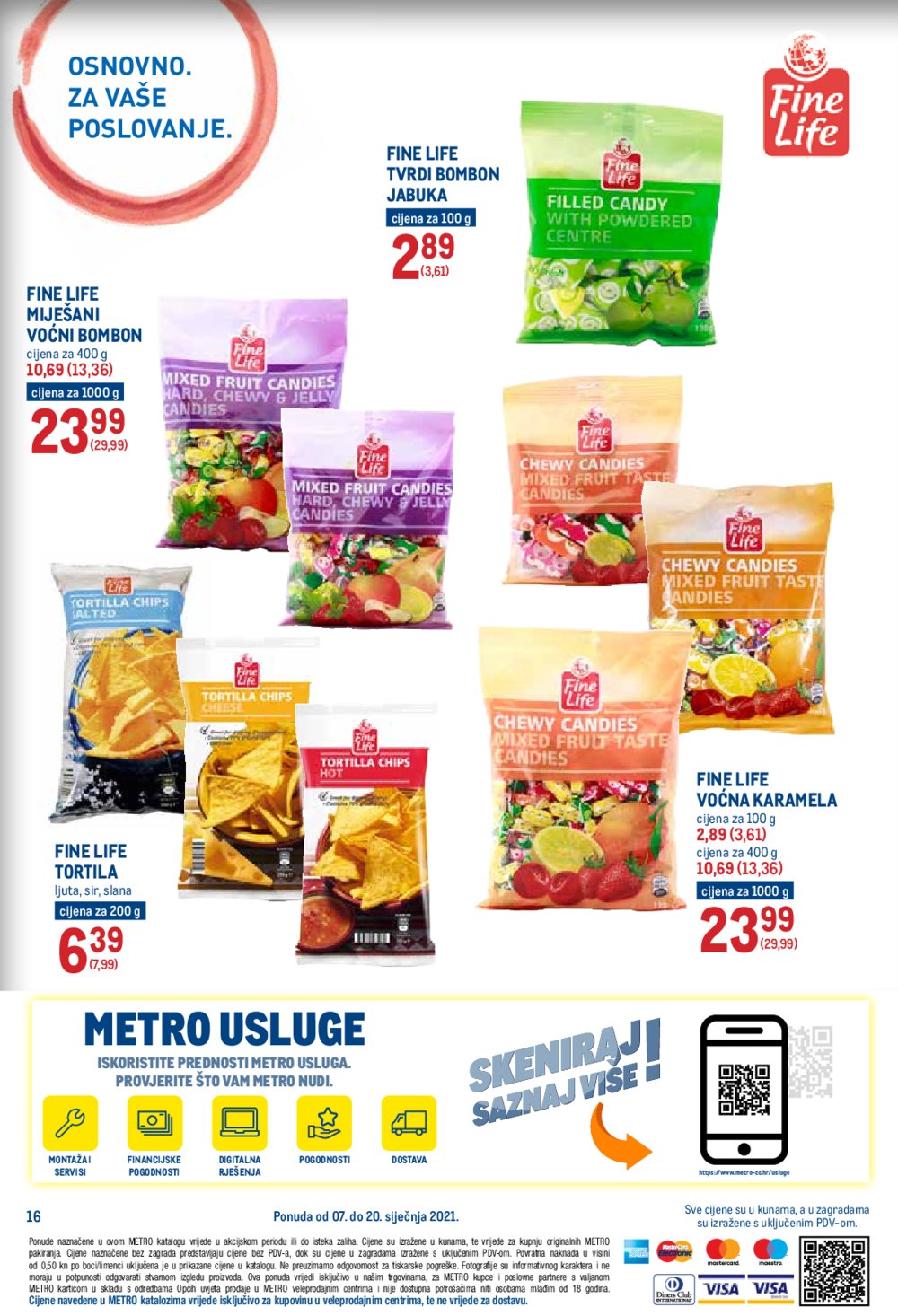 Metro katalog Prehrana 07.01.-20.01.2021.
