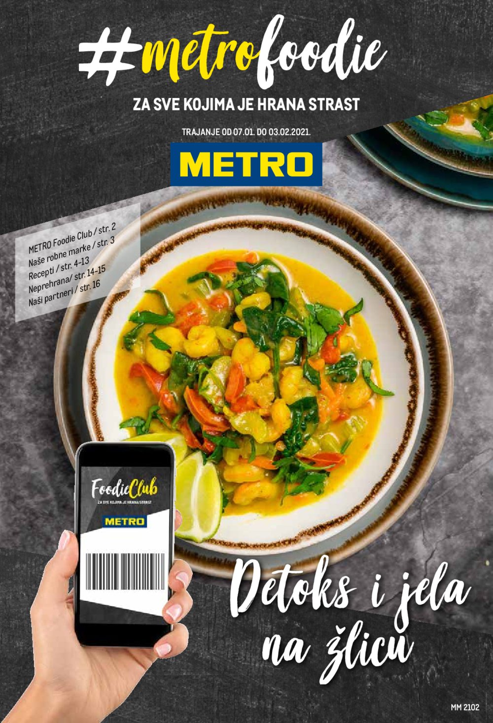 Metro katalog Foodie 07.01.-03.02.2021.