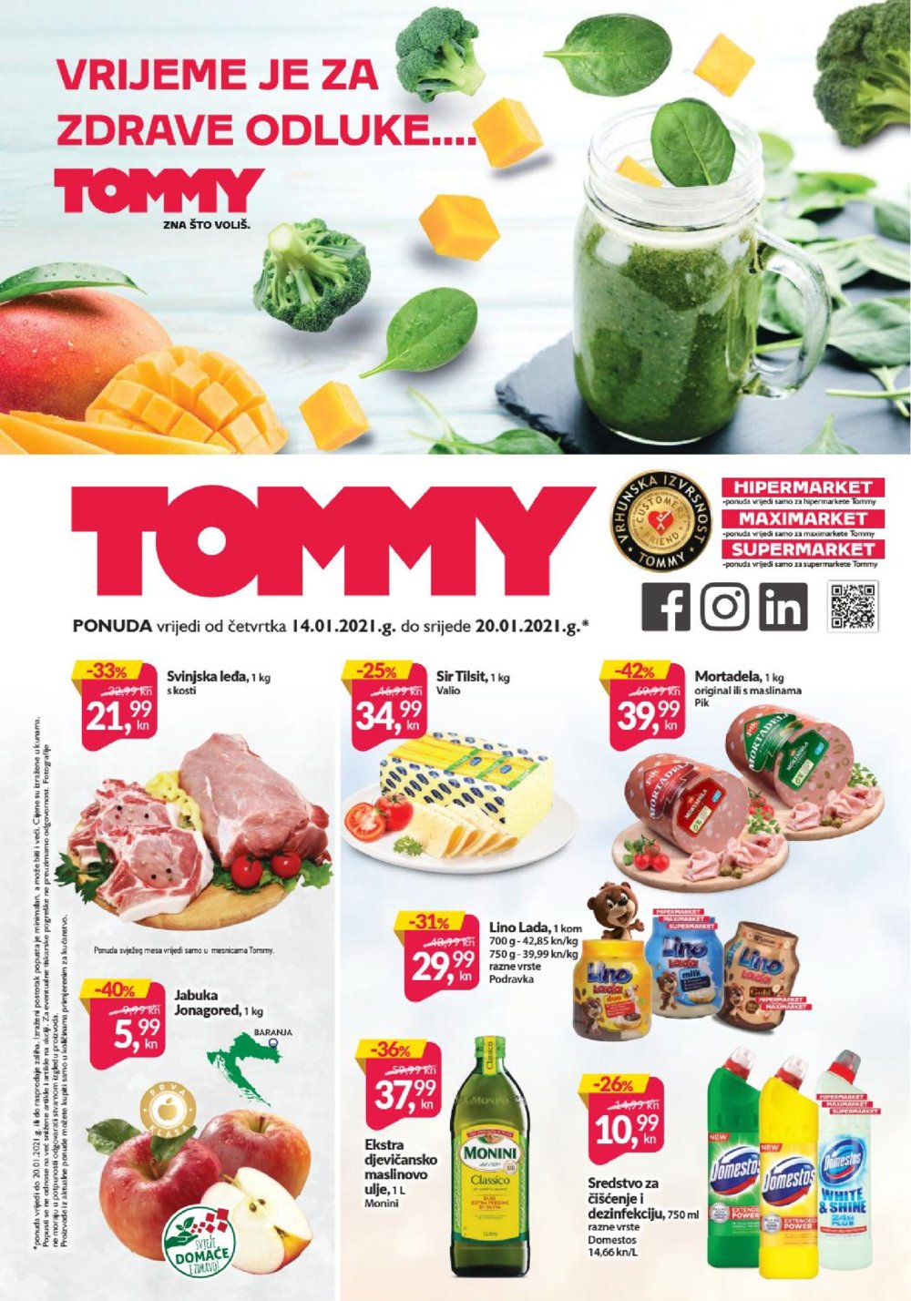 Tommy katalog Akcija 14.01.-20.01.2021.
