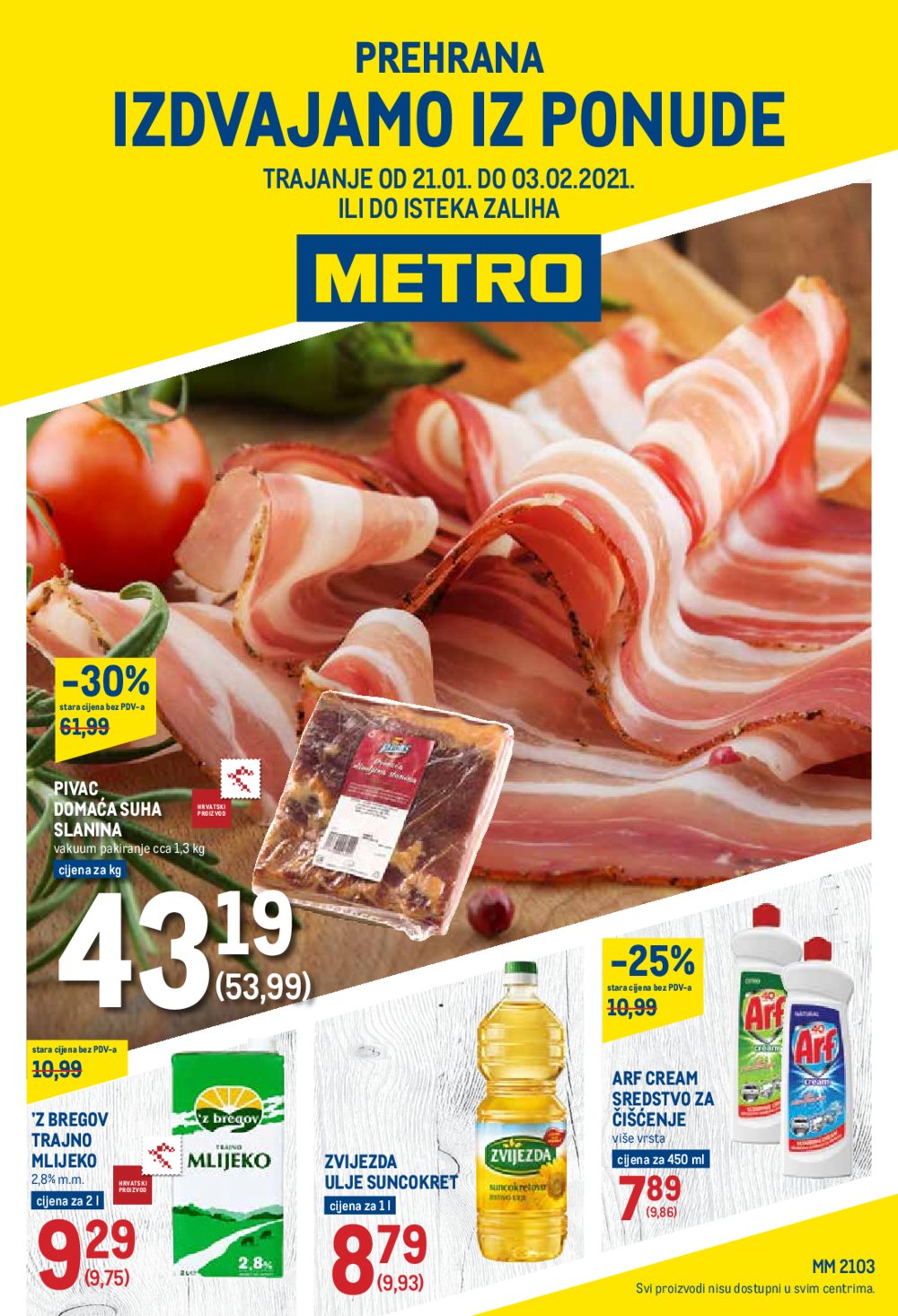 Metro katalog Prehrana 21.01.-03.02.2021.