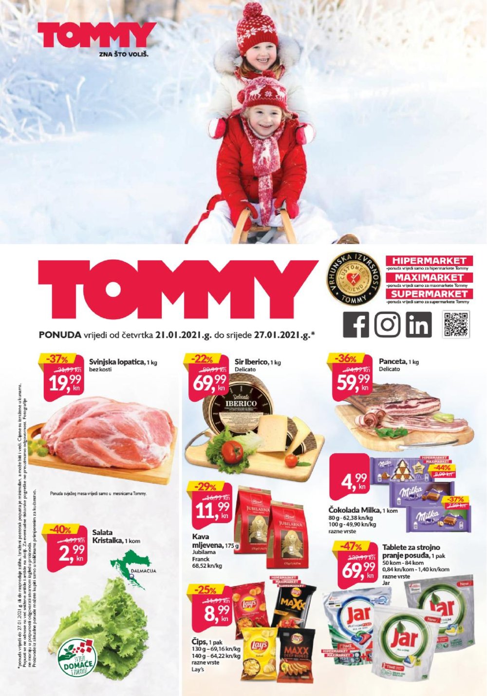 Tommy katalog Akcija 21.01.-27.01.2021