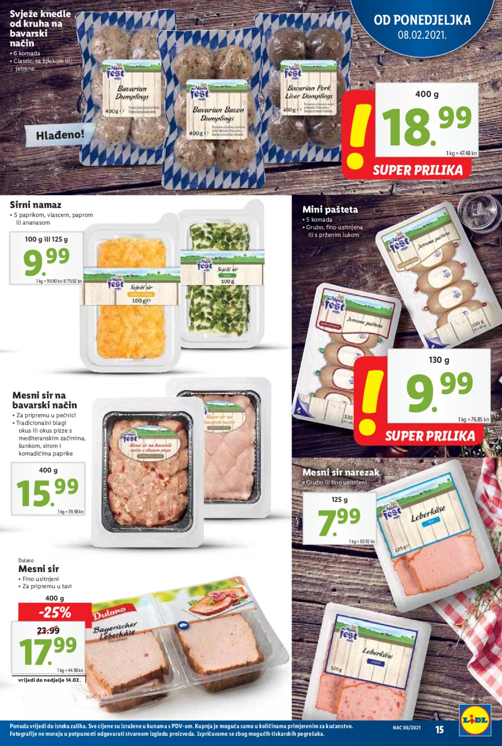 Lidl katalog Akcija 08.02.-14.02.2021.