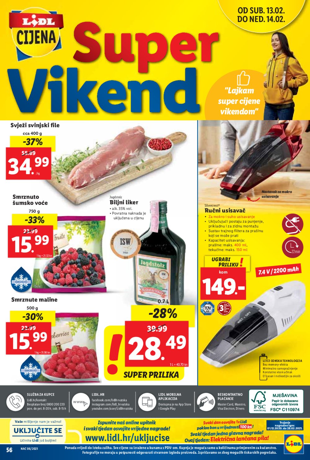 Lidl katalog Akcija 08.02.-14.02.2021.