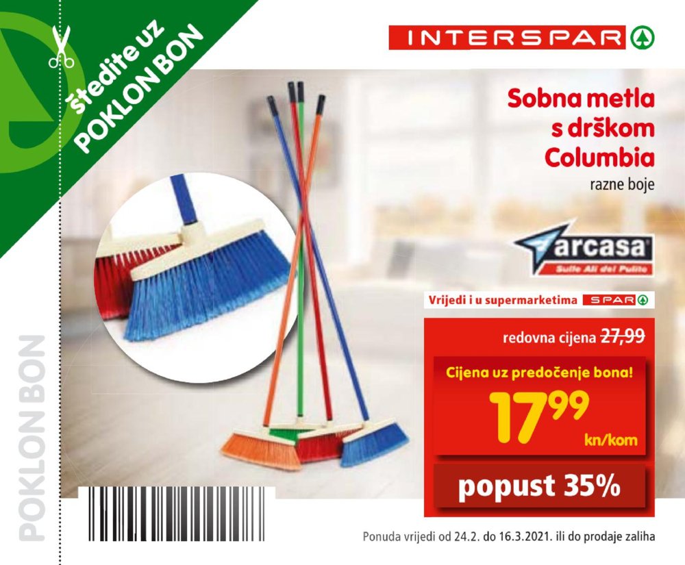 Interspar Katalog Bonovi 24.02.-16.03.2021.