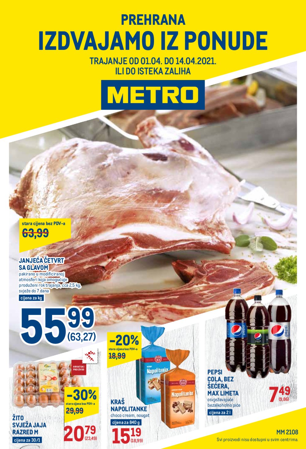 Metro katalog Prehrana 01.04.-14.04.2021.