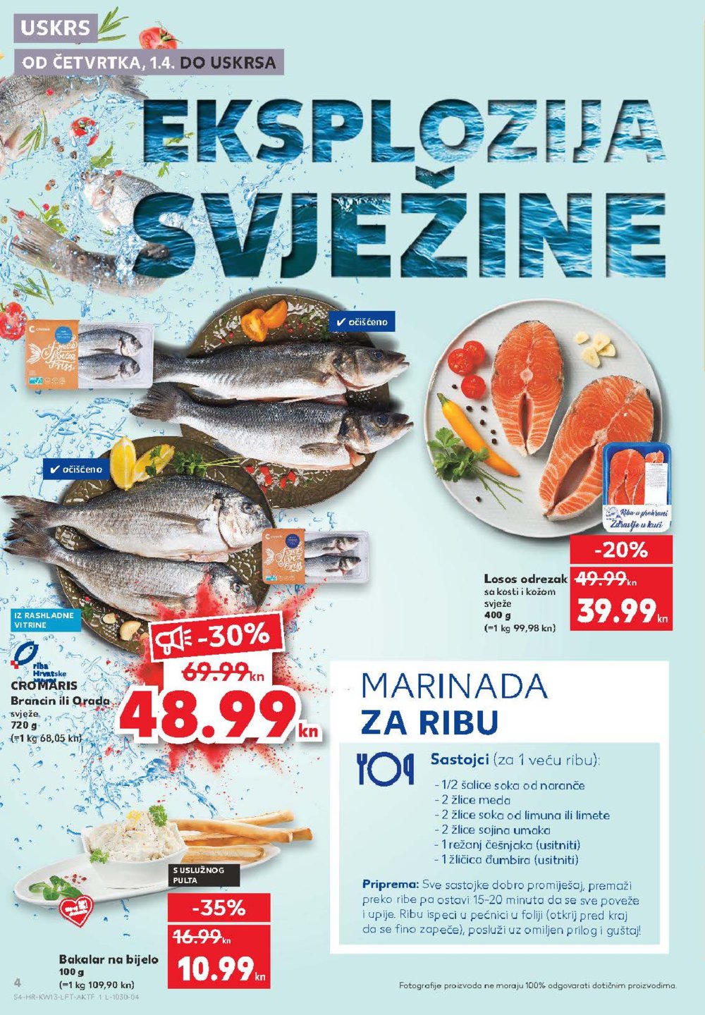 Kaufland katalog Akcija 01.04.-07.04.2021. Velika Gorica, Makarska, Rovinj, Vukovar, Dugo Selo i Poreč