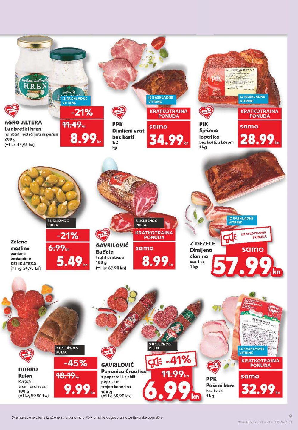 Kaufland katalog Akcija 01.04.-07.04.2021. Velika Gorica, Makarska, Rovinj, Vukovar, Dugo Selo i Poreč