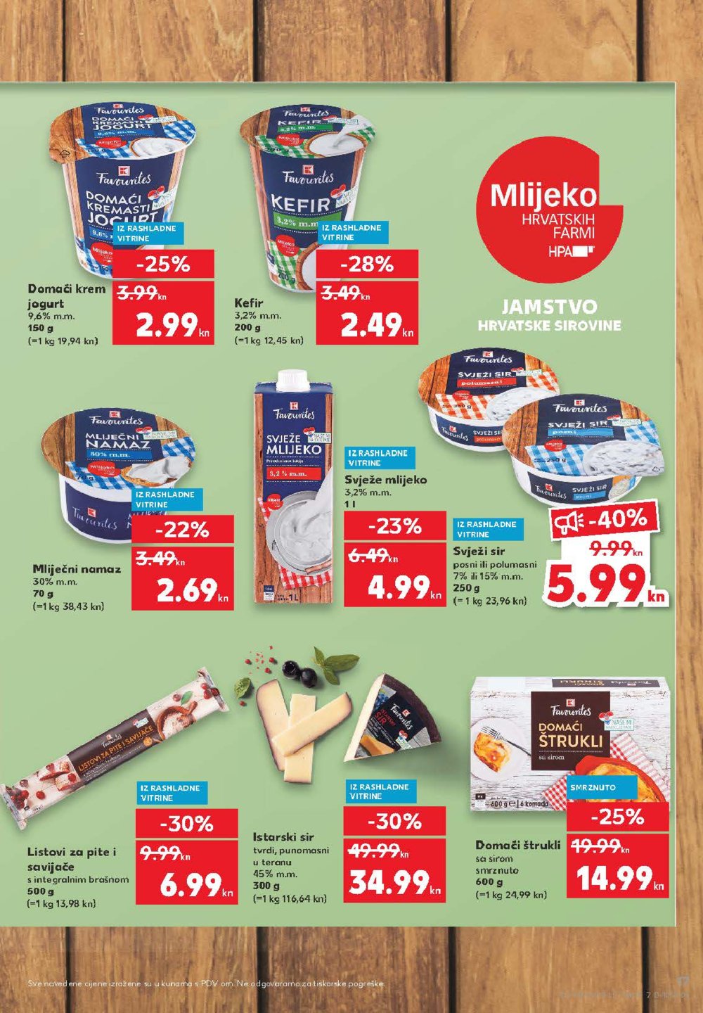 Kaufland katalog Akcija 01.04.-07.04.2021. Velika Gorica, Makarska, Rovinj, Vukovar, Dugo Selo i Poreč