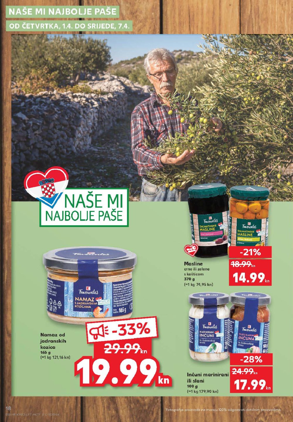 Kaufland katalog Akcija 01.04.-07.04.2021. Velika Gorica, Makarska, Rovinj, Vukovar, Dugo Selo i Poreč