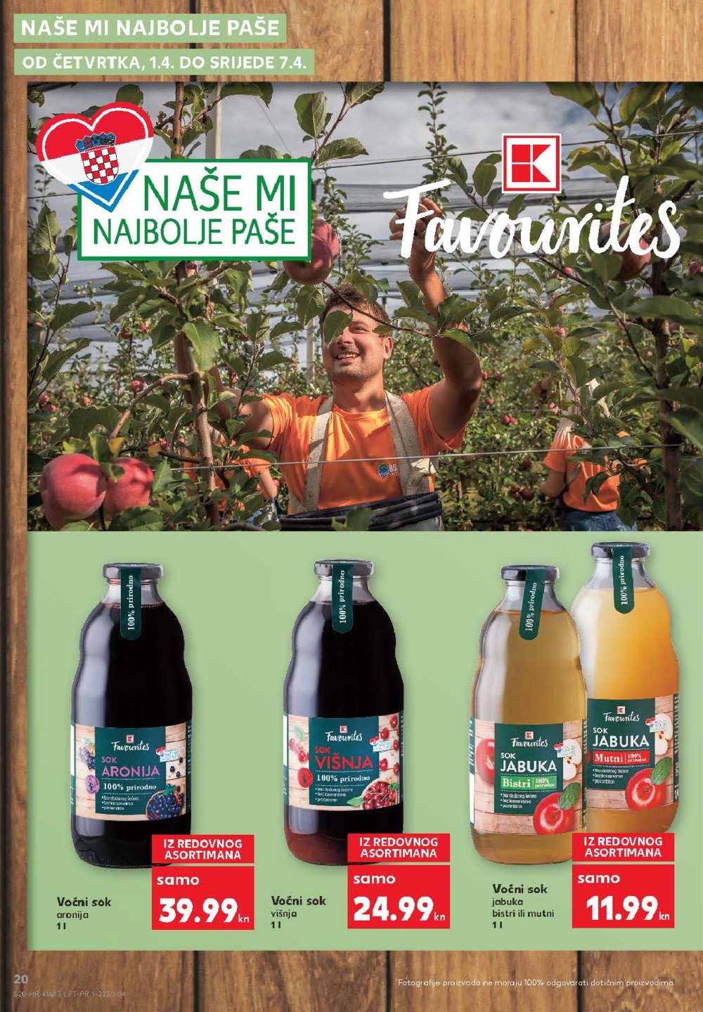 Kaufland katalog Akcija 01.04.-07.04.2021. Velika Gorica, Makarska, Rovinj, Vukovar, Dugo Selo i Poreč