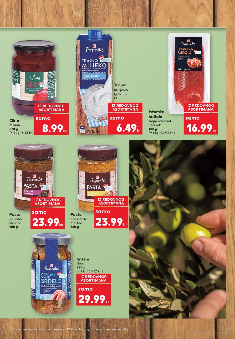 Kaufland katalog Akcija 01.04.-07.04.2021. Velika Gorica, Makarska, Rovinj, Vukovar, Dugo Selo i Poreč
