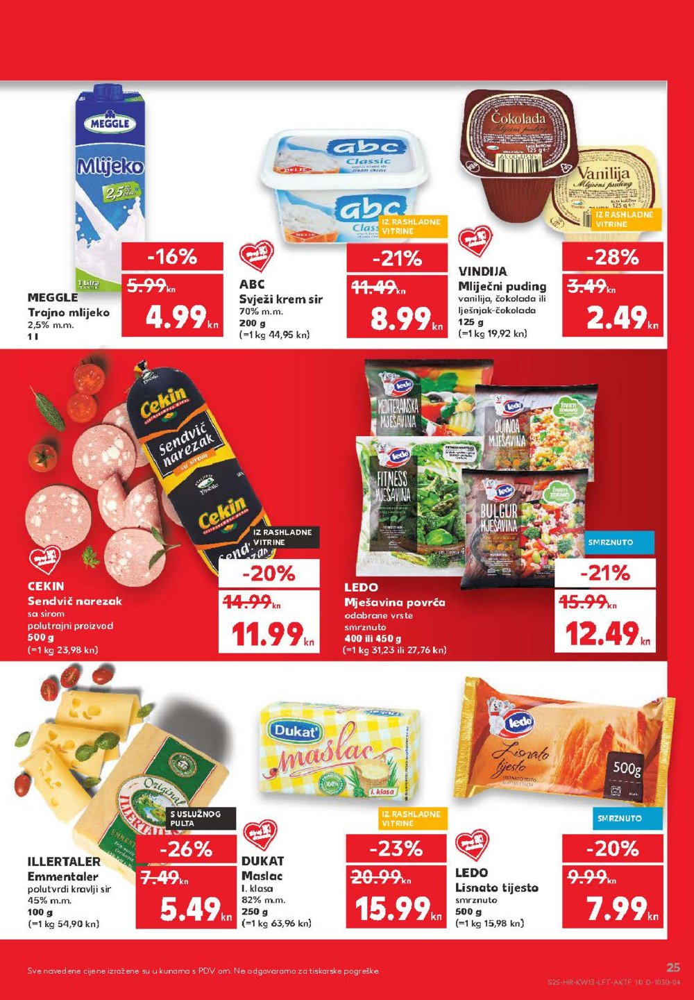 Kaufland katalog Akcija 01.04.-07.04.2021. Velika Gorica, Makarska, Rovinj, Vukovar, Dugo Selo i Poreč