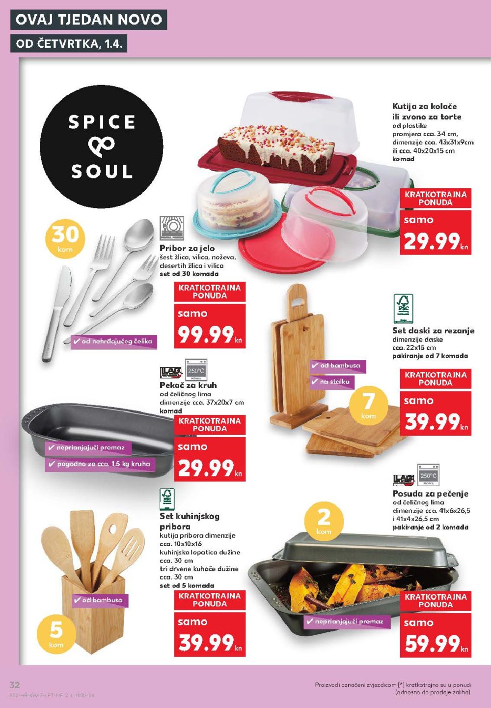 Kaufland katalog Akcija 01.04.-07.04.2021. Velika Gorica, Makarska, Rovinj, Vukovar, Dugo Selo i Poreč