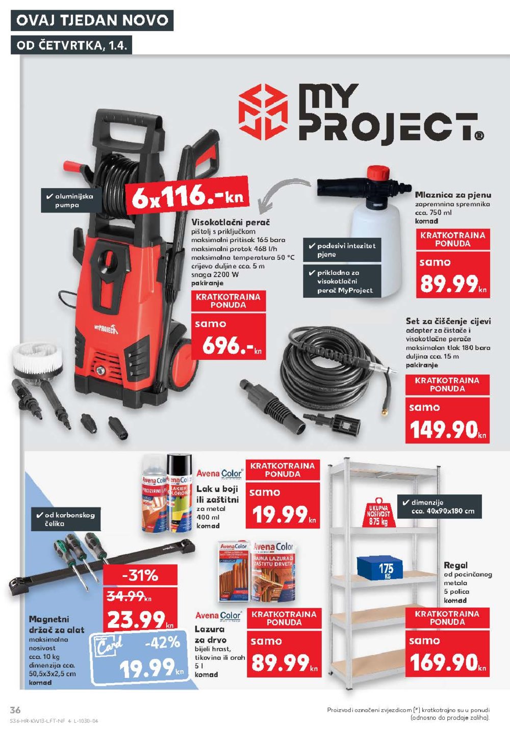 Kaufland katalog Akcija 01.04.-07.04.2021. Velika Gorica, Makarska, Rovinj, Vukovar, Dugo Selo i Poreč