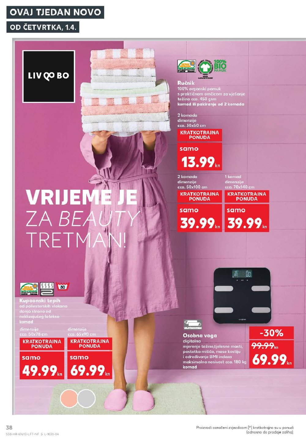 Kaufland katalog Akcija 01.04.-07.04.2021. Velika Gorica, Makarska, Rovinj, Vukovar, Dugo Selo i Poreč