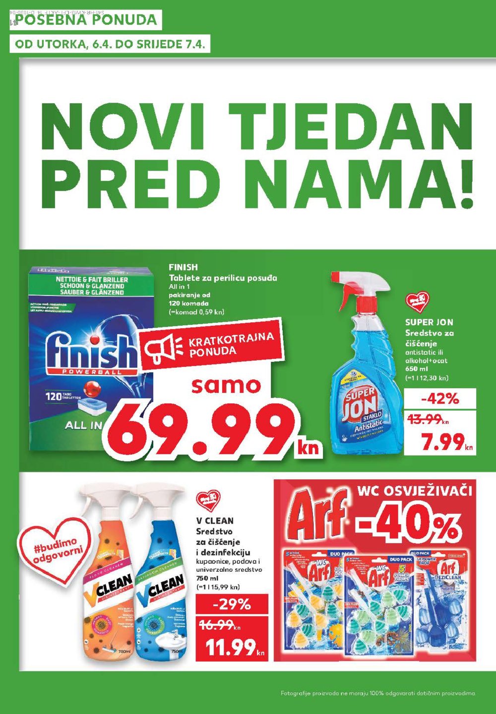 Kaufland katalog Akcija 01.04.-07.04.2021. Velika Gorica, Makarska, Rovinj, Vukovar, Dugo Selo i Poreč