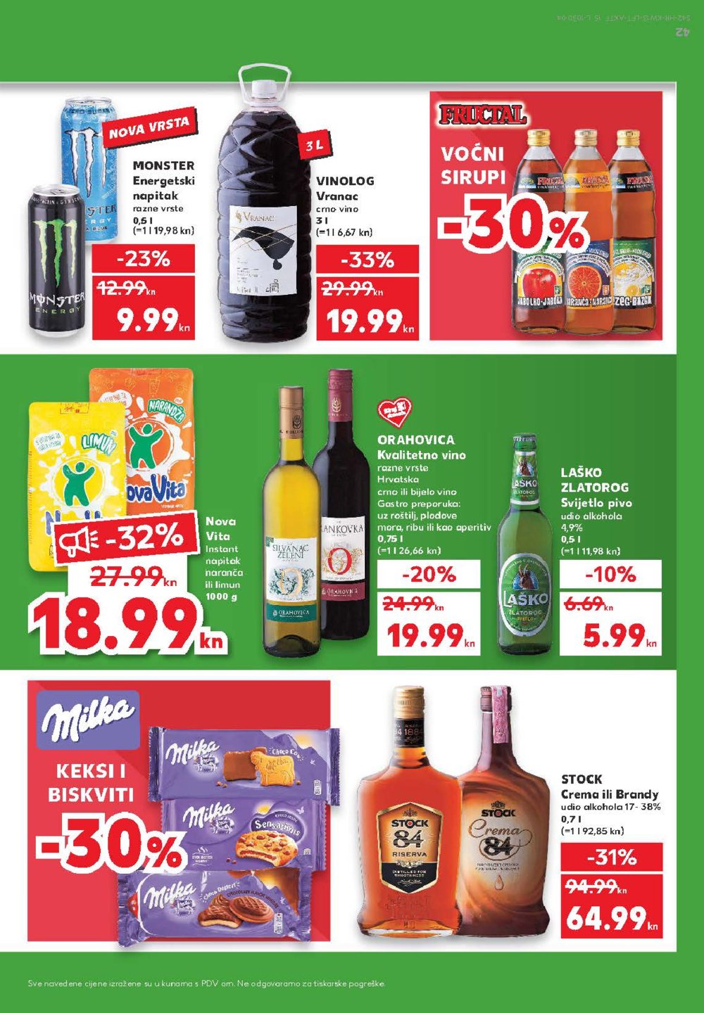 Kaufland katalog Akcija 01.04.-07.04.2021. Velika Gorica, Makarska, Rovinj, Vukovar, Dugo Selo i Poreč