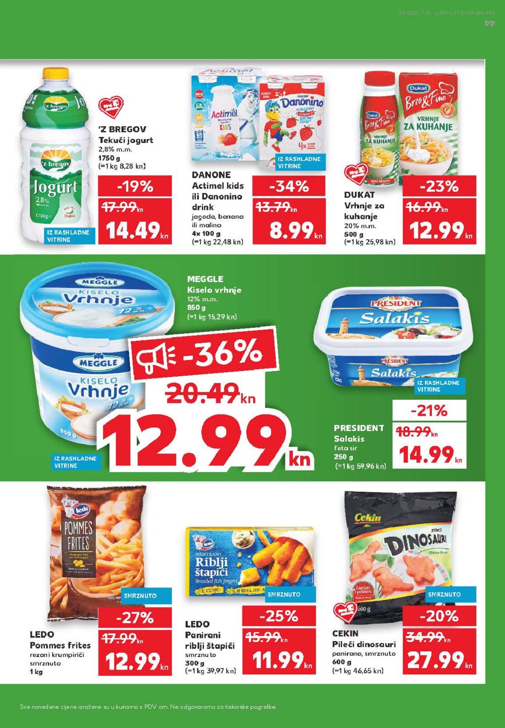 Kaufland katalog Akcija 01.04.-07.04.2021. Velika Gorica, Makarska, Rovinj, Vukovar, Dugo Selo i Poreč