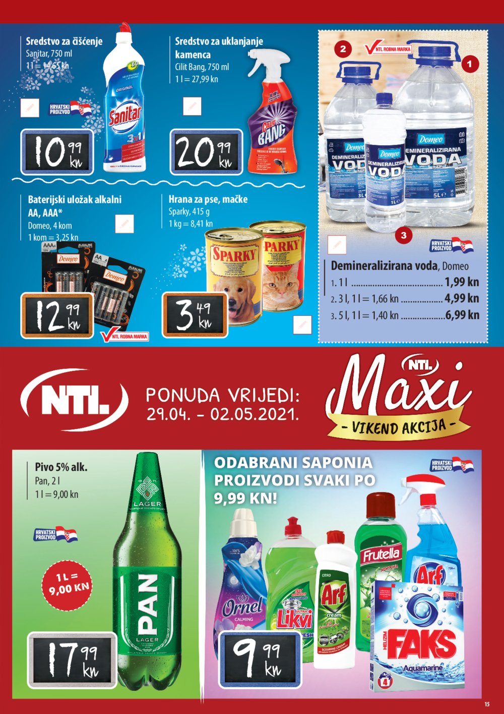 Trgostil NTL Maxi katalog Akcija 29.04.-05.05.2021.