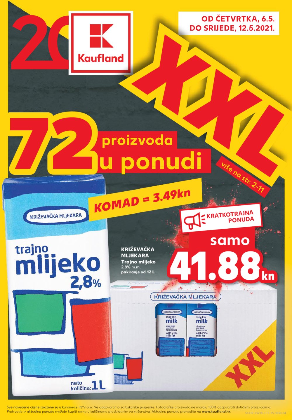 Kaufland katalog Akcija odabrane poslovnice 06.-12.05.2021.