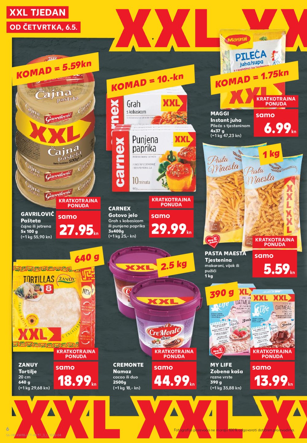 Kaufland katalog Akcija odabrane poslovnice 06.-12.05.2021.