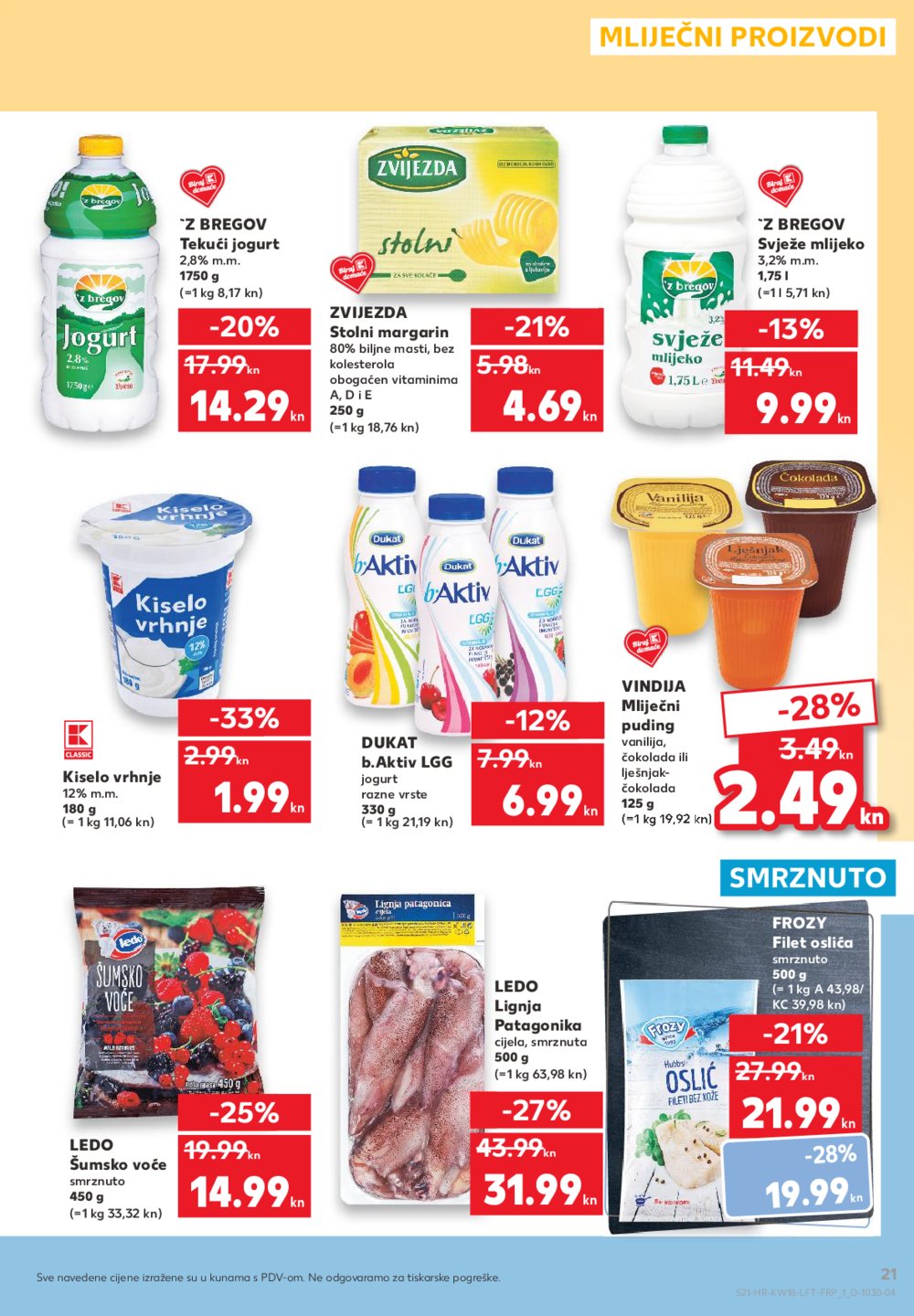 Kaufland katalog Akcija odabrane poslovnice 06.-12.05.2021.