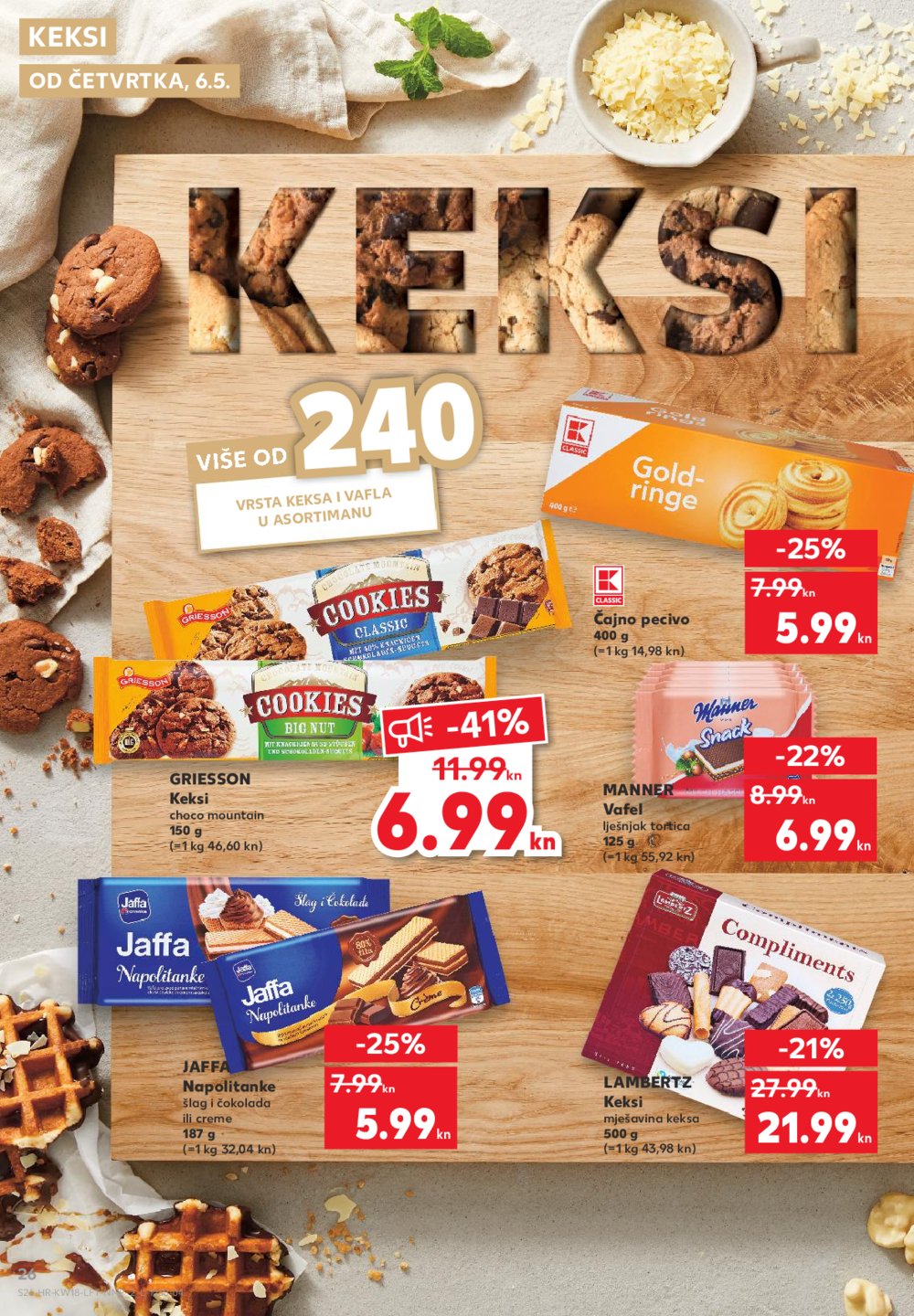 Kaufland katalog Akcija odabrane poslovnice 06.-12.05.2021.