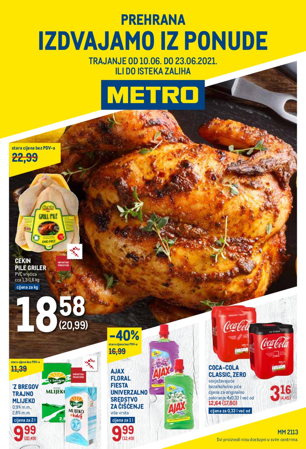 Metro Prehrana katalog Akcija 10.06.-26.06.2021.