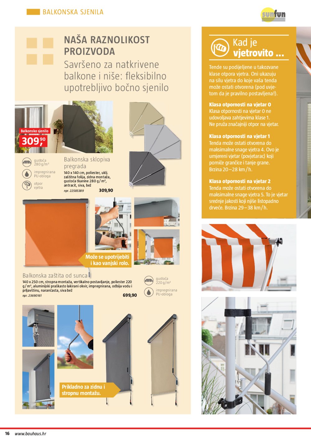 Bauhaus katalog Nadstrešnice i uređenje terasa 09.06.-30.08.2021.
