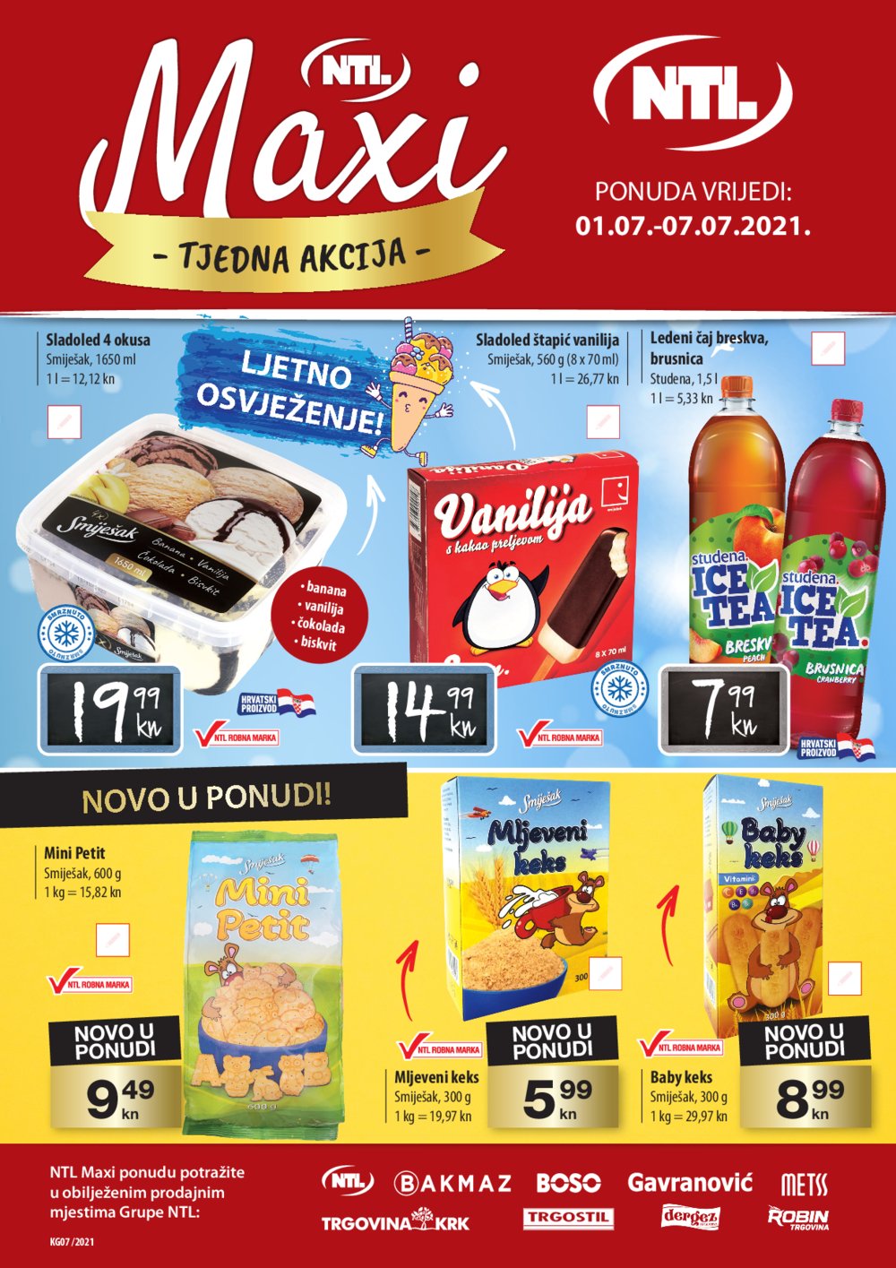 NTL Maxi katalog Akcija 01.07.-07.07.2021.