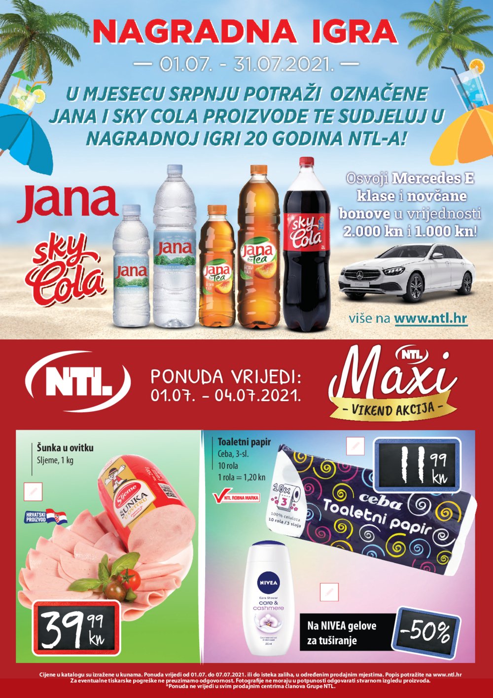 Trgovina Krk NTL Maxi katalog Akcija 01.07.-07.07.2021.