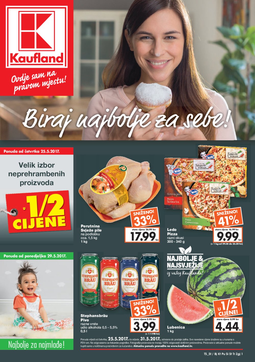 Kaufland katalog Biraj najbolje za sebe 25.05.-31.5.2017.