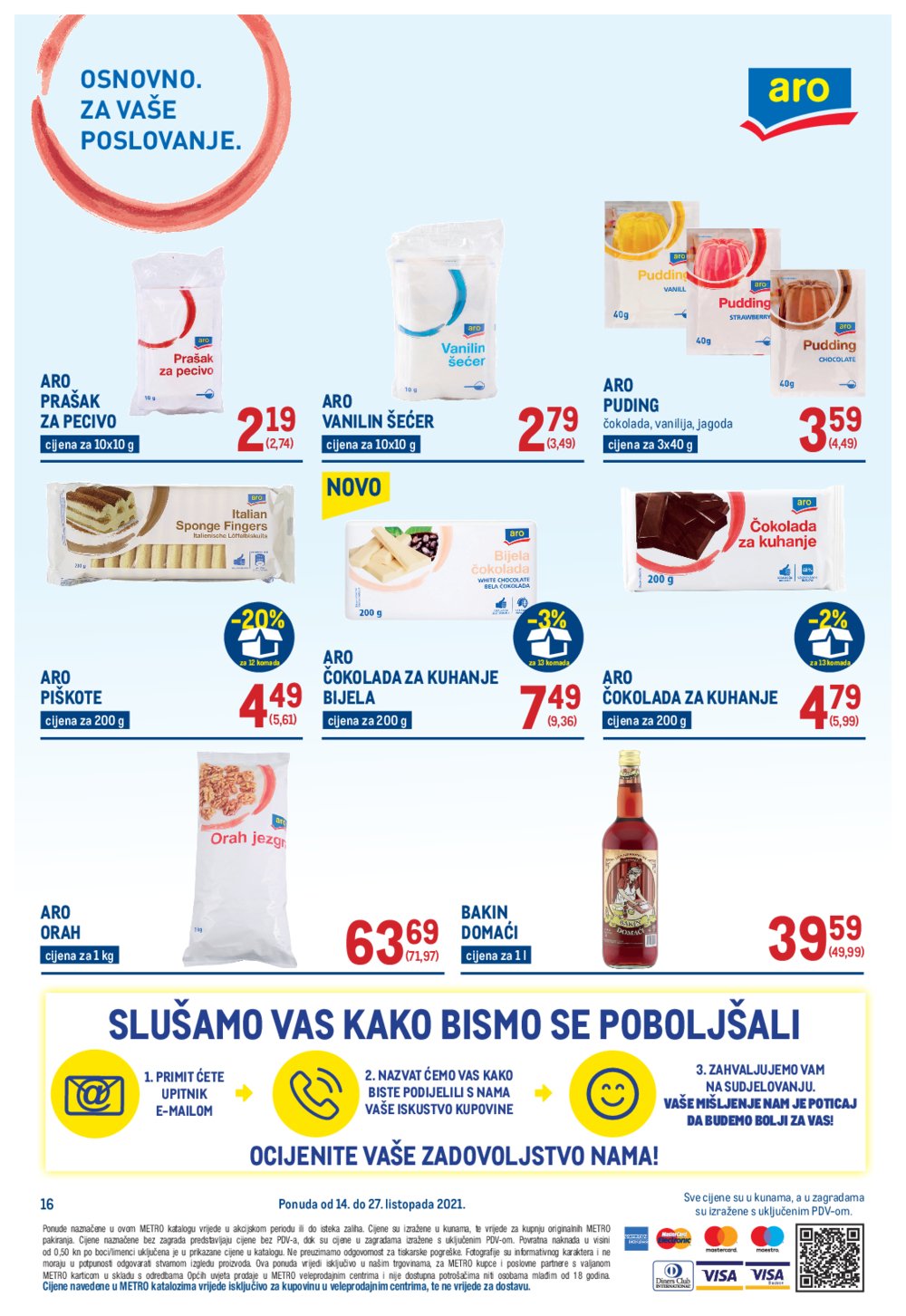 Metro katalog Prehrana 14.10.-27.10.2021.