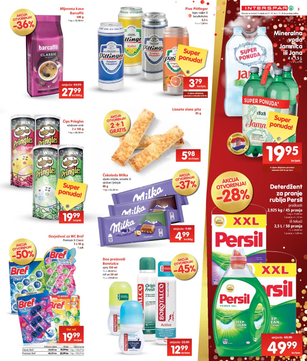 INTERSPAR katalog otvorenje Samobor 27.10.-09.11.2021.