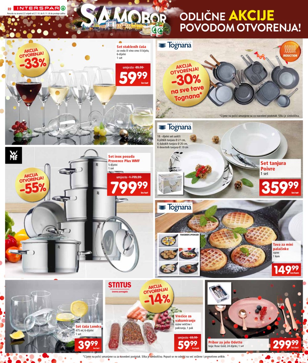 INTERSPAR katalog otvorenje Samobor 27.10.-09.11.2021.