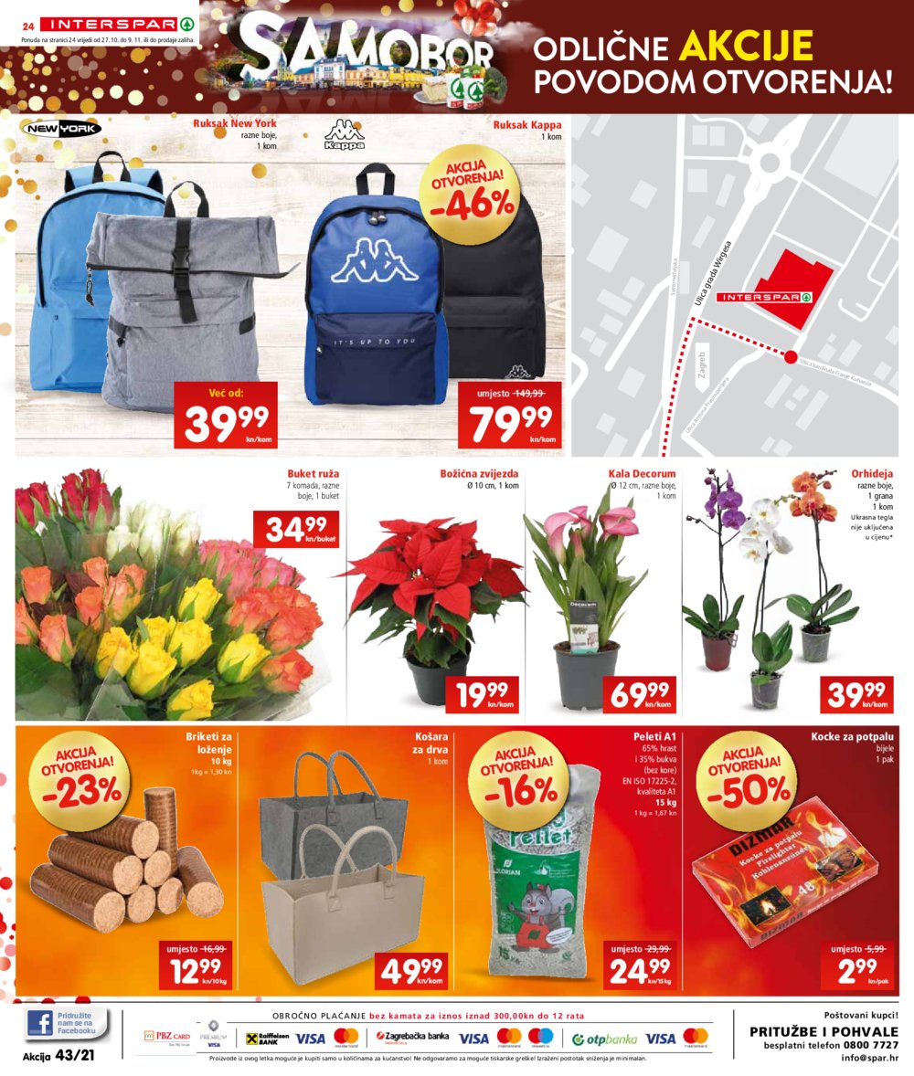 INTERSPAR katalog otvorenje Samobor 27.10.-09.11.2021.