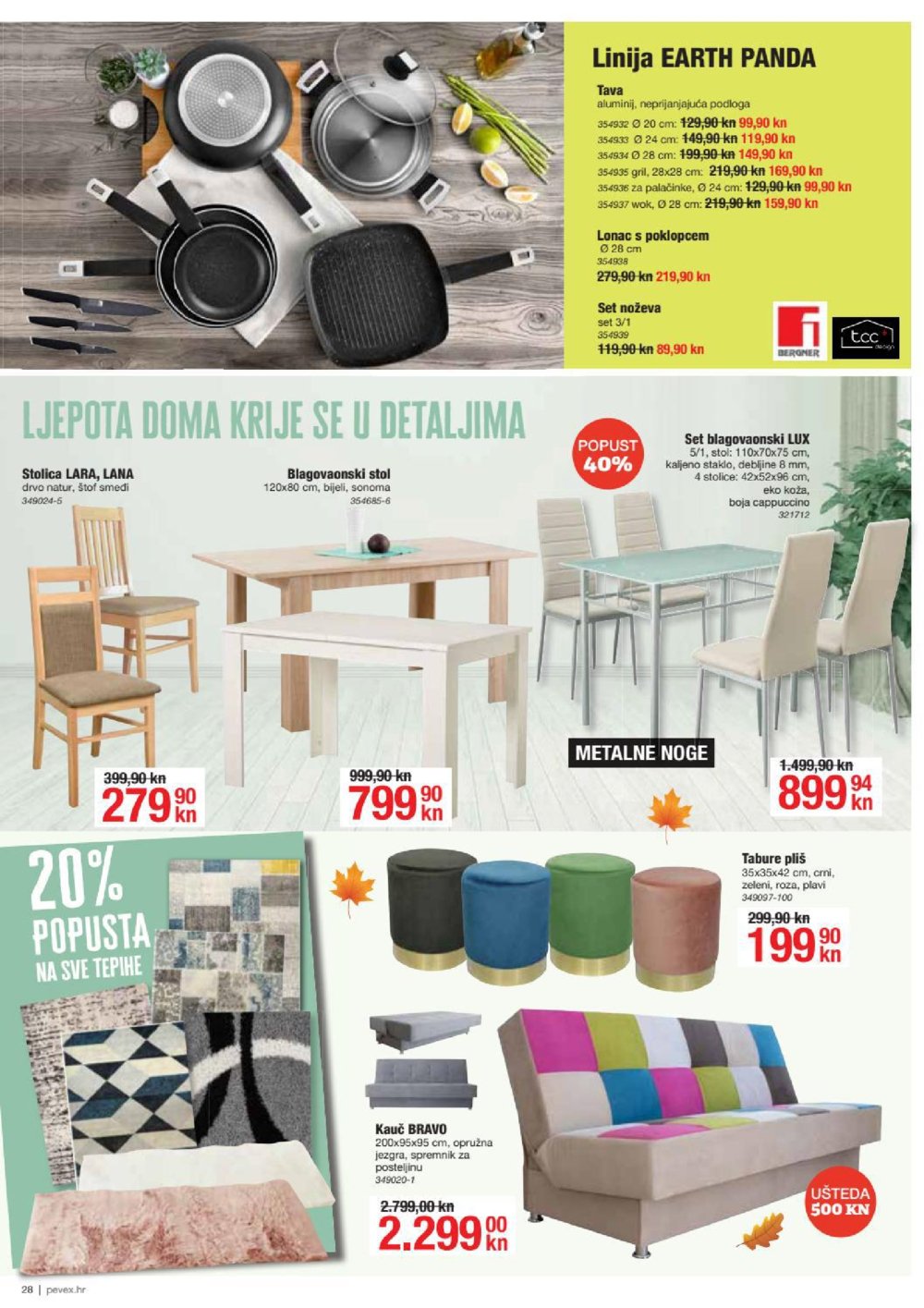 Pevex katalog Niske cijene 28.10.-23.11.2021.