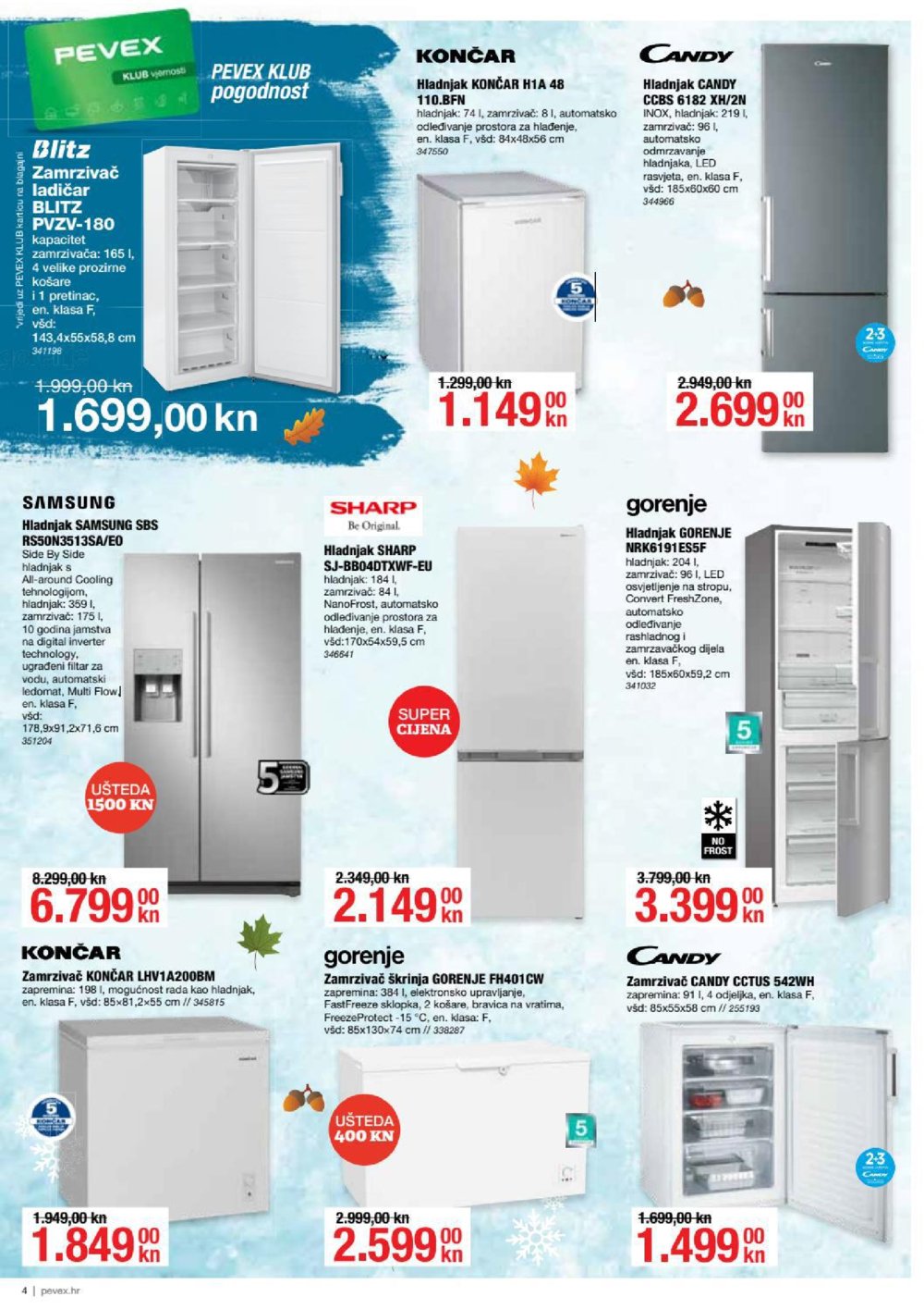 Pevex katalog Niske cijene 28.10.-23.11.2021.