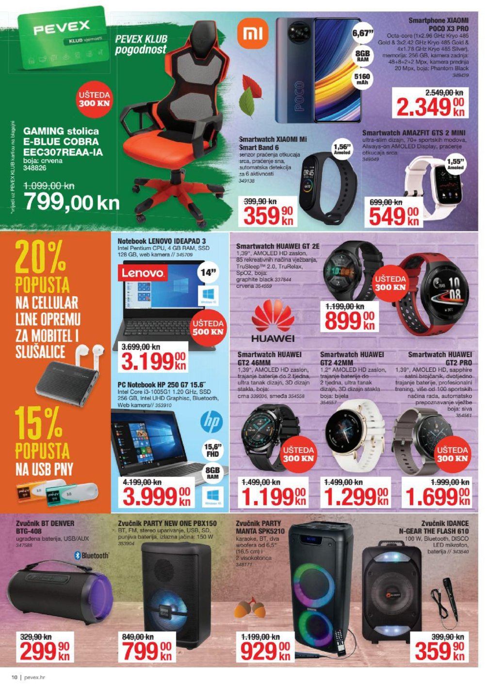 Pevex katalog Niske cijene 28.10.-23.11.2021.