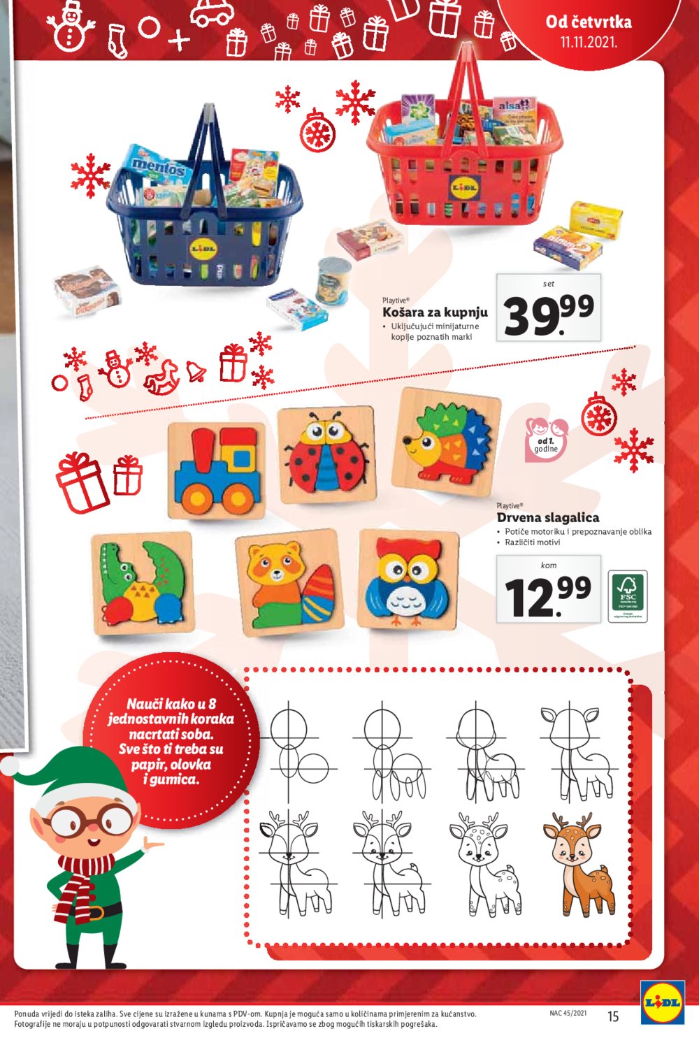 Lidl katalog Božićni katalog igračaka 11.11.-24.12.2021.