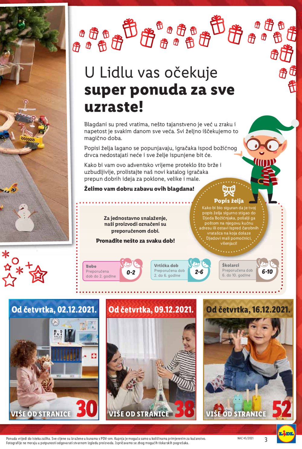 Lidl katalog Božićni katalog igračaka 11.11.-24.12.2021.