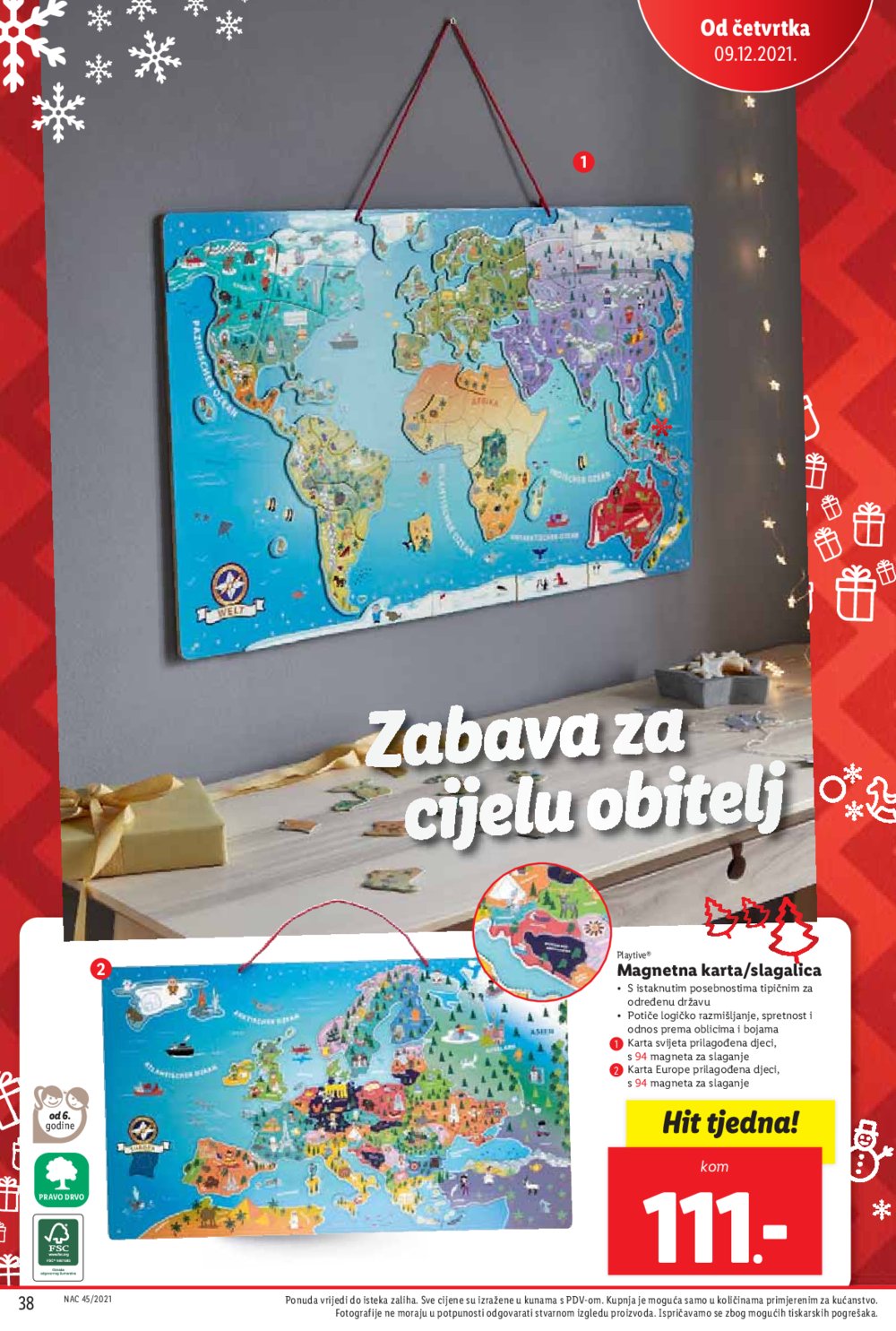 Lidl katalog Božićni katalog igračaka 11.11.-24.12.2021.