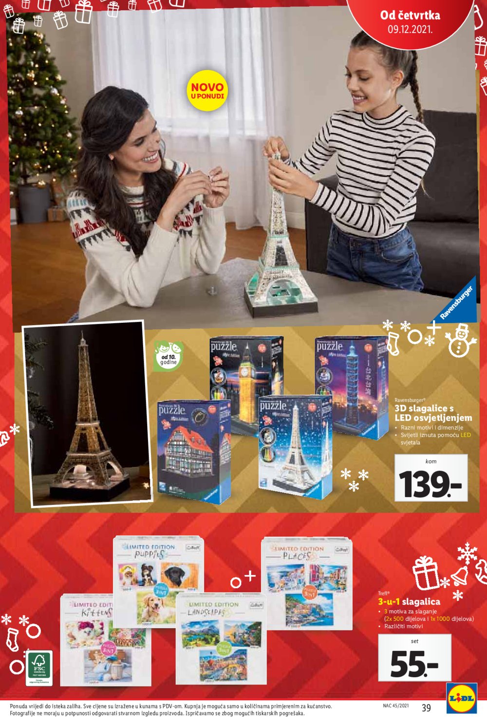 Lidl katalog Božićni katalog igračaka 11.11.-24.12.2021.