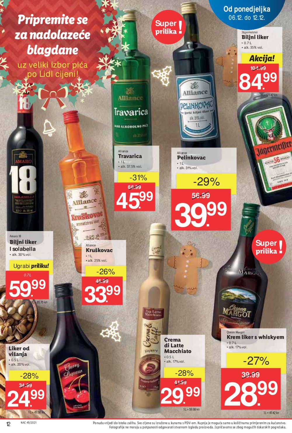 Lidl katalog Top brendovi po Lidl cijeni 06.12.-12.12.2021.